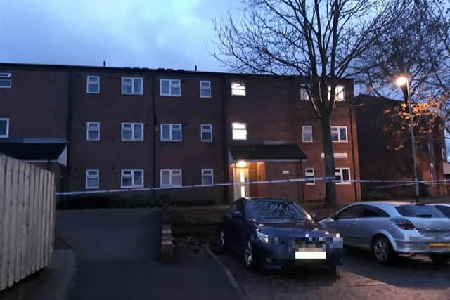 A murder investigation was launched this morning.
