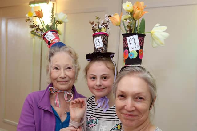 Crazy Hats held a Mad Hatter's Tea Party to celebrate raising 3m