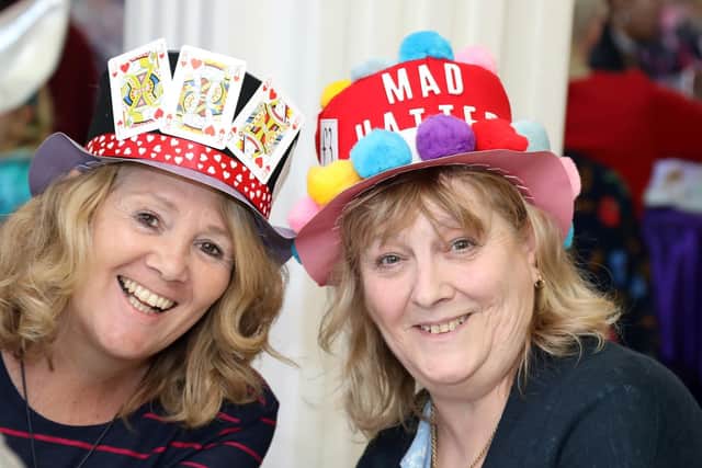 Crazy Hats held a Mad Hatter's Tea Party to celebrate raising 3m