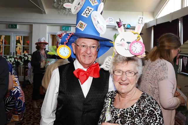 Crazy Hats held a Mad Hatter's Tea Party to celebrate raising 3m