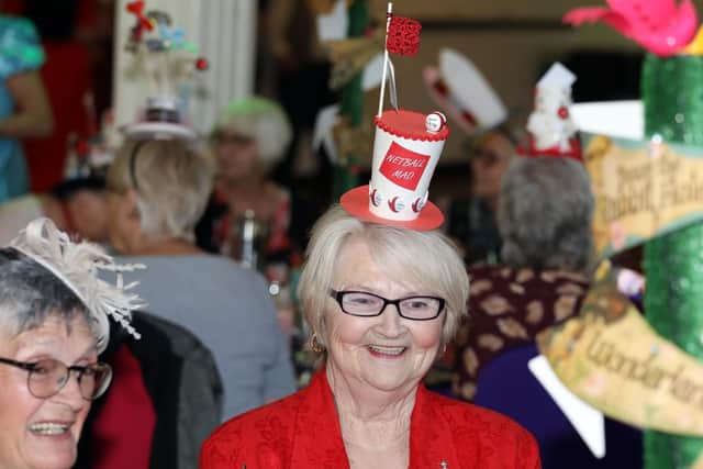 Crazy Hats held a Mad Hatter's Tea Party to celebrate raising 3m