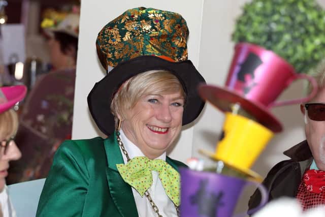 Crazy Hats held a Mad Hatter's Tea Party to celebrate raising 3m