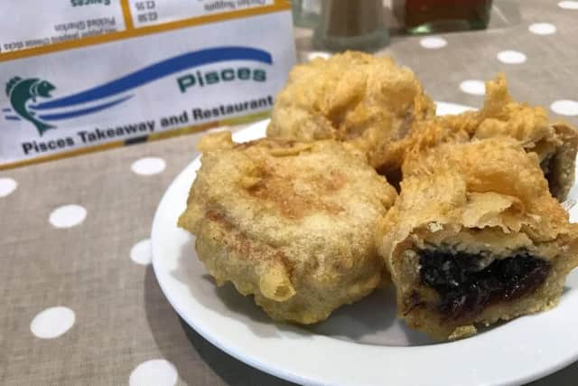 The deep fried mince pies. Credit: Adam Smith NNL-171123-124836005
