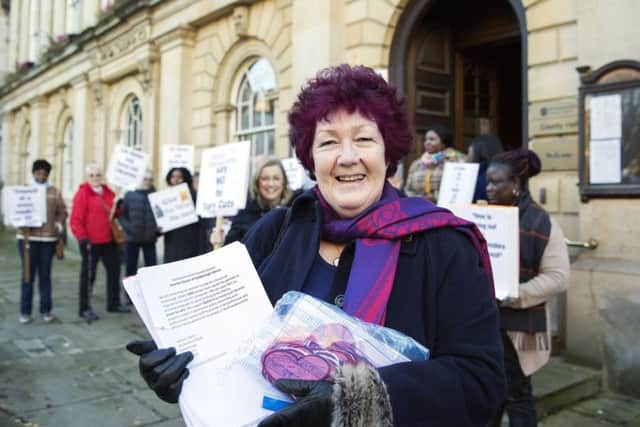 Jo Taylor of Desborough library.