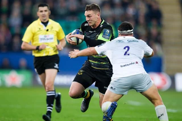 George North is set to return in one of Saints' Champions Cup matches during December (picture: Kirsty Edmonds)