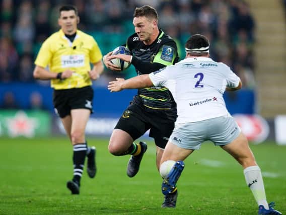 George North is set to return in one of Saints' Champions Cup matches during December (picture: Kirsty Edmonds)