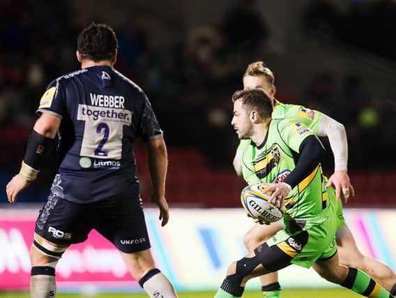 Stephen Myler was a second-half replacement at Sale last Saturday (picture: Kirsty Edmonds)