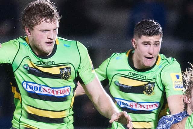 James Grayson (right) starts for Saints against Newcastle (picture: Kirsty Edmonds)