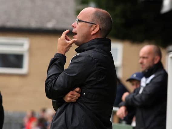 Andy Peaks' table-topping AFC Rushden & Diamonds team take on Hartley Wintney at Hayden Road tomorrow