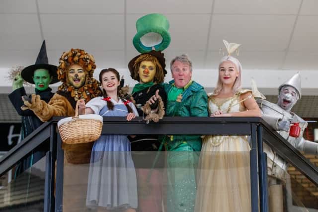 The cast of The Wizard of Oz