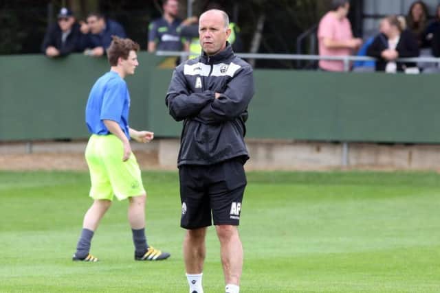 AFC Rushden & Diamonds boss Andy Peaks