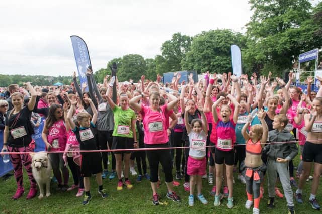 Last year's Race For Life at Abington Park in Northampton