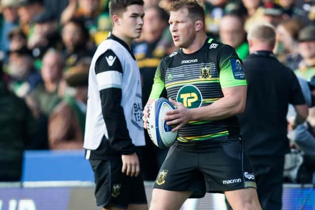 Dylan Hartley is likely to return for Saints against Exeter on Saturday (picture: Kirsty Edmonds)