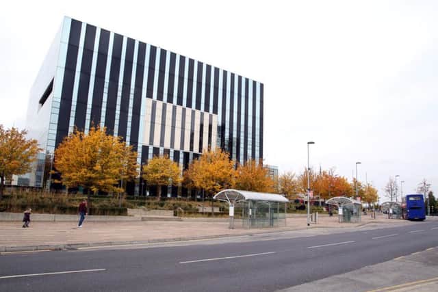 The police's front desk is moving to The Cube this week