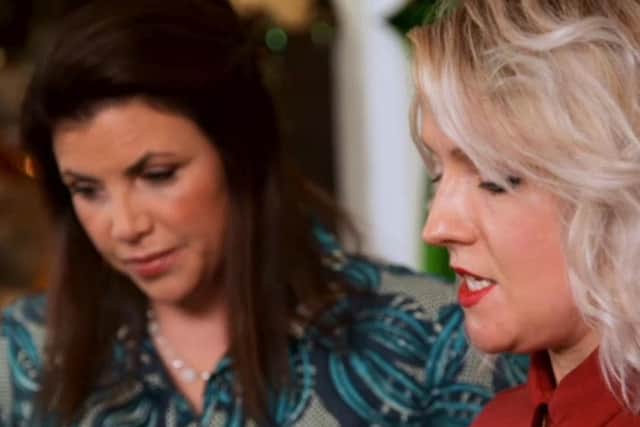 Olivia Wilson on the show with Kirstie Allsopp