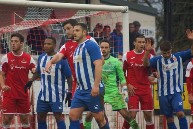 Tom Marshall is set to return to the Kettering Town squad this weekend