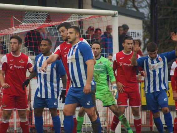 Tom Marshall is set to return to the Kettering Town squad this weekend