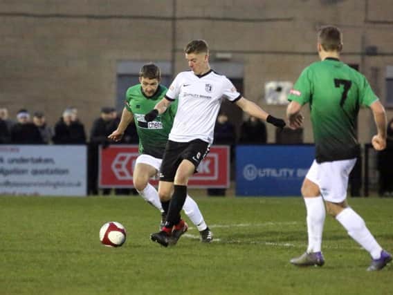 Cameron Healey's loan spell at Corby Town has been extended for a further month until January 21