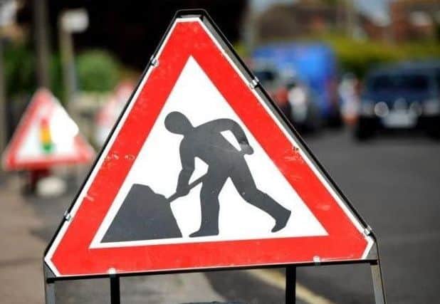 The roadworks will start on January 8
