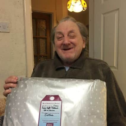 Jack with his present