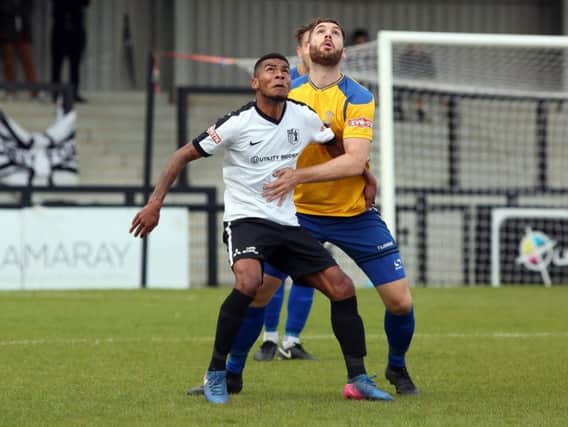 Leon Lobjoit has re-signed for Corby Town on a month's loan from Northampton Town