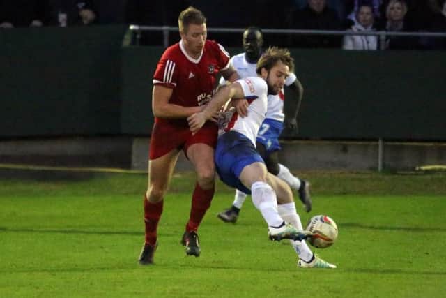 Tom Lorraine hit the only goal as AFC Rushden & Diamonds won 1-0 at Hanwell Town