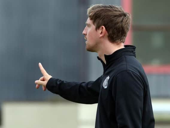 Caretaker-manager Steve Kinniburgh takes his Corby Town team to unbeaten league leaders Basford United this weekend