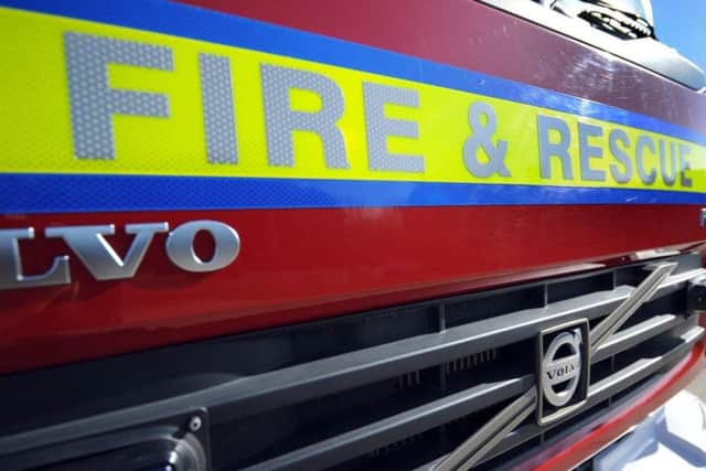 Fire services were called to the scene EMN-171222-111950001
