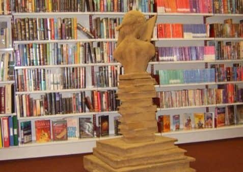 Mick's Studying Student sculpture