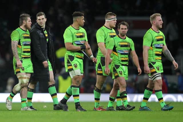 Saints were well beaten at Twickenham (picture: Sharon Lucey)