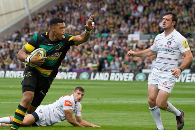 Luther Burrell and Saints will look to see off Clermont Auvergne