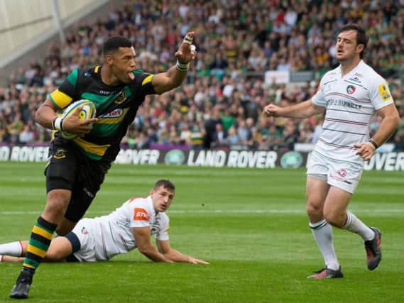 Luther Burrell and Saints will look to see off Clermont Auvergne