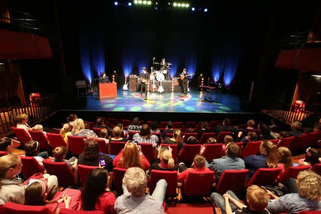 Beatles Visit: Corby: Woodnewton- A Learning Community visit The Core Theatre for a special concert by The Cavern Beatles as part of the school's history project on the 1960's
Thursday 21st May 2015 NNL-150521-193805009