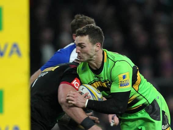 George North has been ruled out for three weeks (picture: Sharon Lucey)