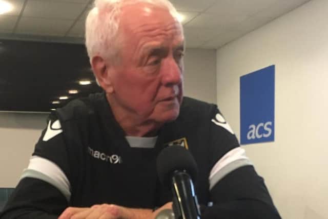 Alan Gaffney is targeting a top-four finish at Saints this season