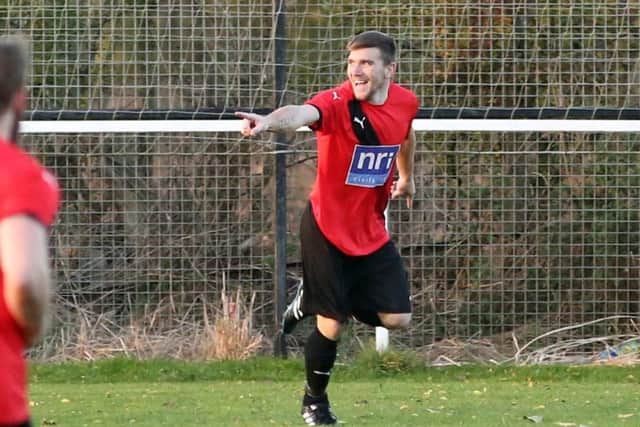 Nathan Heycock hit a hat-trick for in-form Irchester United last weekend. The Romans make the short trip to local rivals Thrapston Town in the quarter-finals of the NFA Junior Cup on Saturday