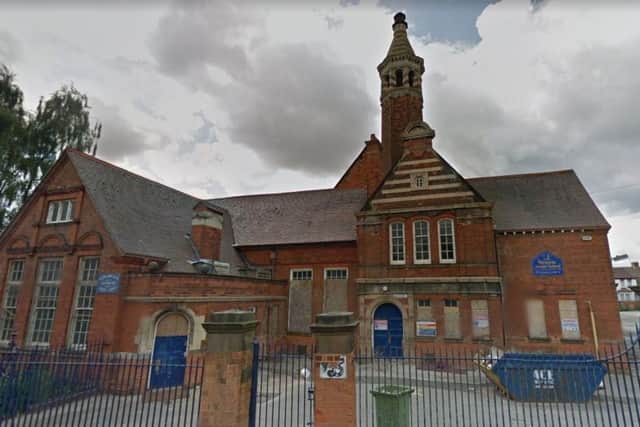 The former junior school in Wellingborough