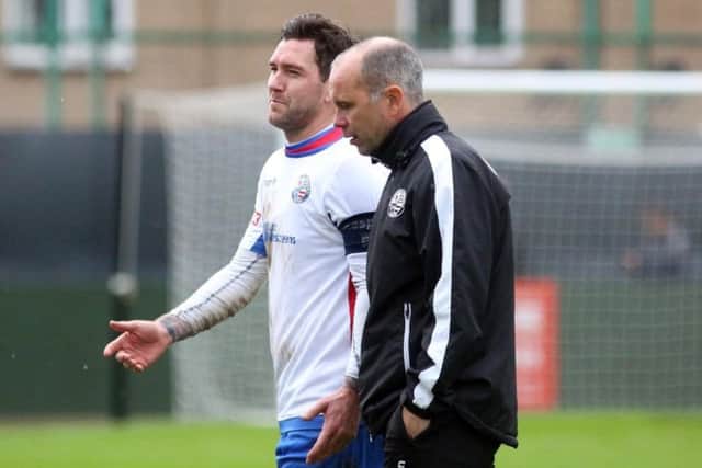 Richard Bunting has left AFC Rushden & Diamonds with high praise from boss Andy Peaks