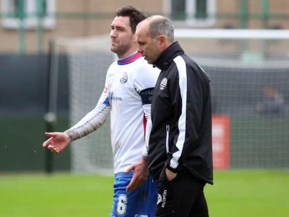 Richard Bunting has left AFC Rushden & Diamonds with high praise from boss Andy Peaks