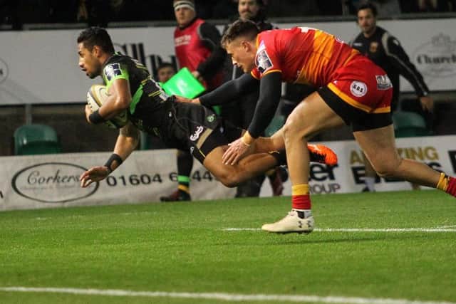 Ken Pisi will start for Saints against Gloucester (picture: Sharon Lucey)