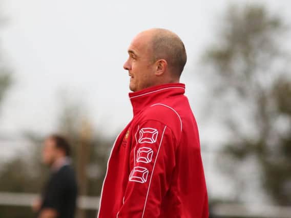 Steve Sargent saw his Irchester United side move into the semi-finals of the NFA Junior Cup