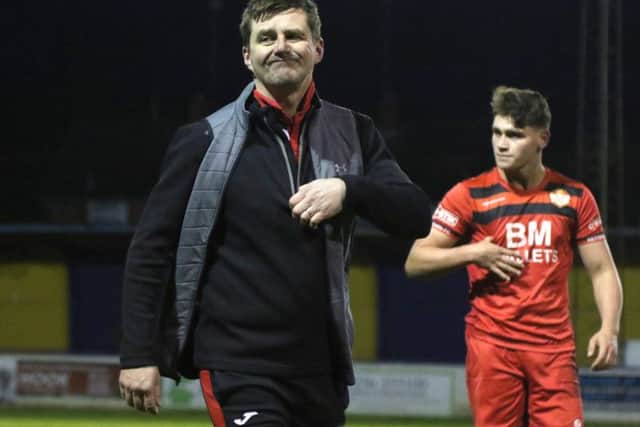 Marcus Law was far from impressed as Kettering Town's problems on the road struck again
