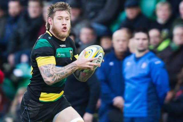 Teimana Harrison was hugely impressive for Saints against Gloucester (picture: Kirsty Edmonds)