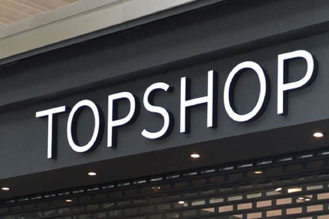 Topshop has responded after the incident