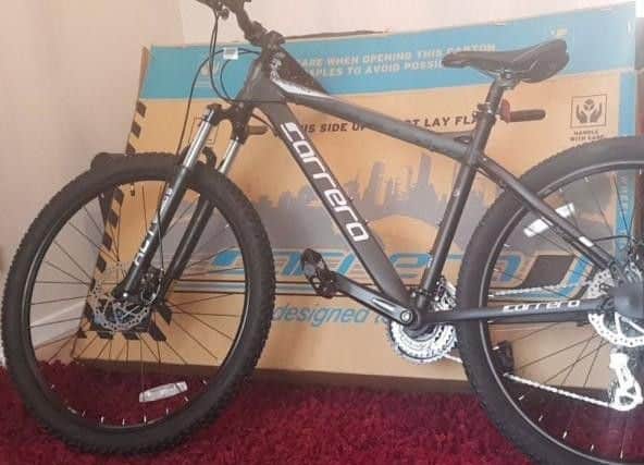 The stolen bike