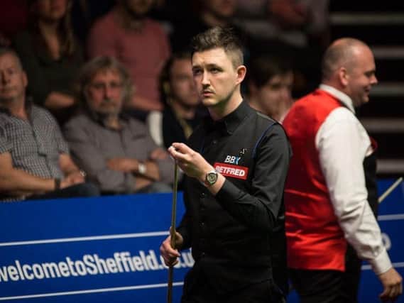 Kettering's Kyren Wilson faces Barry Hawkins in the first round of the Dafabet Masters next week