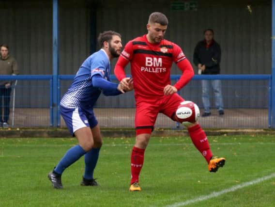 Michael Richens is set to be absent from the Kettering Town squad until March