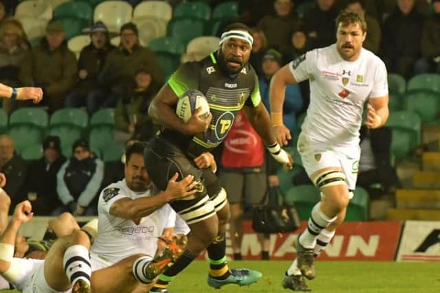 Api Ratuniyarawa produced a huge performance for Saints against Clermont (picture: Dave Ikin)
