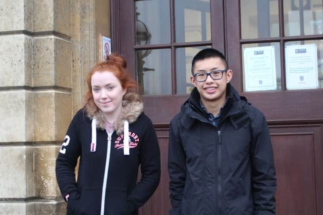 Amy and Seth have secured places at Cambridge University