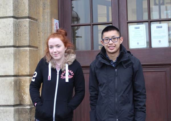 Amy and Seth have secured places at Cambridge University